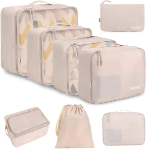 🧳 BAGAIL 8-Set Packing Cubes, The Secret to Stress-Free Travel Packing
