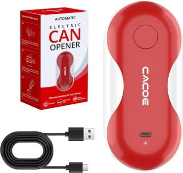 CACOE automatic smart electric can opener with USB-C charging