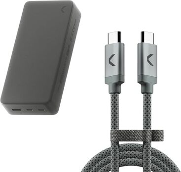 Clemm 30K triple port power bank with USB-C