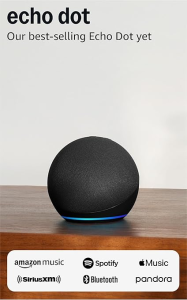 🔊 Amazon Echo Dot (5th Gen), Smart Speaker That Does It All for Under $50