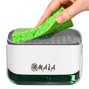 🧼 This 2-in-1 Dish Soap Dispenser Keeps Your Sink Clutter-Free