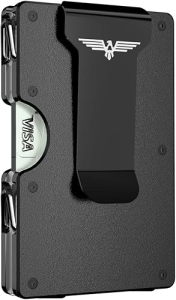Slim RFID Blocking Wallet Review: Minimalist Metal Card Holder That Fits 20 Cards