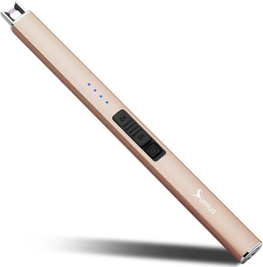 🔥 SUPRUS Electric Arc Lighter, Rechargeable, Windproof & No More Buying Fuel
