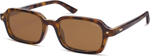 Trendy Rectangle Polarized Sunglasses Review: Retro Style With Real UV Protection
