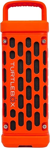 Turtlebox Ranger portable Bluetooth speaker in orange