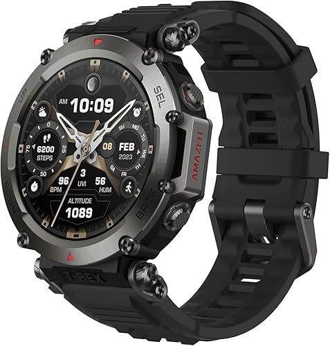 Amazfit T-Rex Ultra outdoor smartwatch black