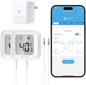 GoveeLife WiFi Refrigerator Thermometer Review: Smart Temp Monitoring for $46