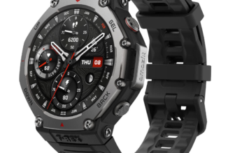 Amazfit T-Rex 3 rugged GPS smartwatch front view