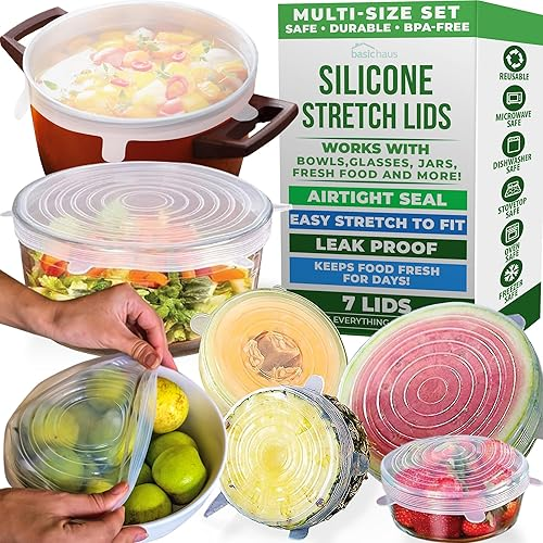 Roselli Silicone Stretch Lids product photo