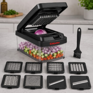 Mueller Pro-Series Vegetable Chopper Review: 8 Blades for Under $26