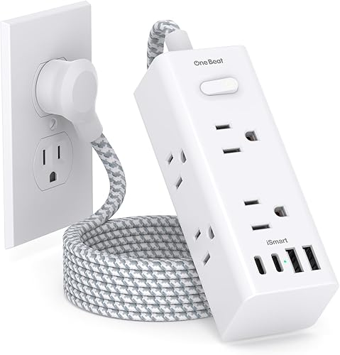 One Beat Power Strip with USB-C ports