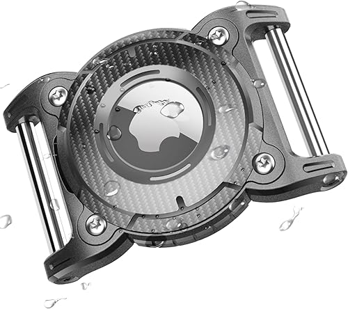Waterproof AirTag dog collar holder