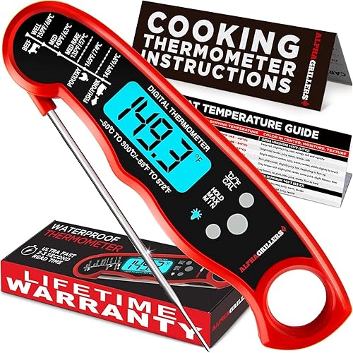 Alpha Grillers instant read meat thermometer
