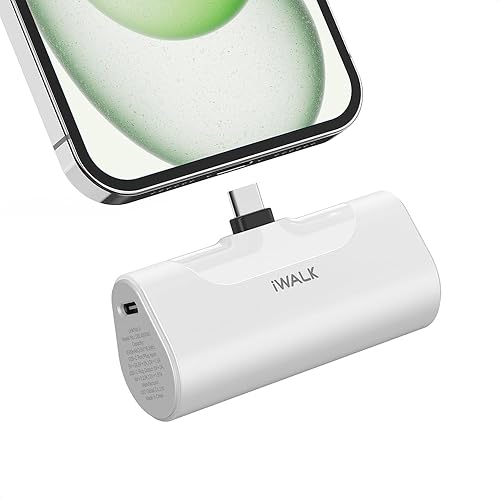 iWALK mini power bank with built in connector