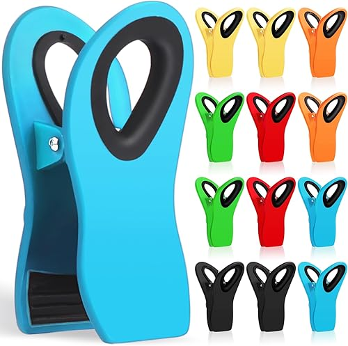 Magnetic chip bag clips