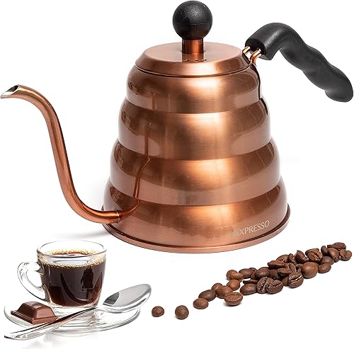 Mixpresso gooseneck pour over kettle