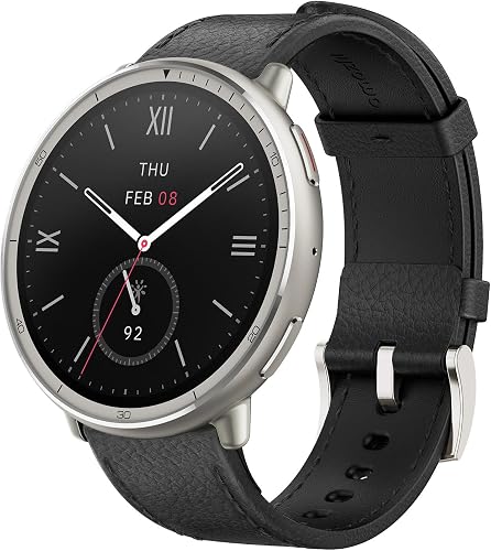Amazfit Active 2 round smartwatch on wrist