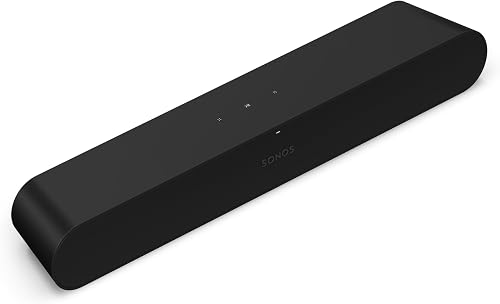Sonos Ray compact soundbar in black