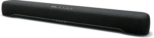 Yamaha SR-C20A compact soundbar with built in subwoofer in black
