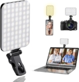 💡 ALTSON 60 LED Selfie Light Clip, Instant Glow-Up for Video Calls & Content