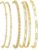 DEARMAY 14K Gold Plated Bracelet Set Review: Waterproof Stackable Jewelry