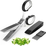 🌿 These 5-Blade Herb Scissors Cut Your Prep Time in Half