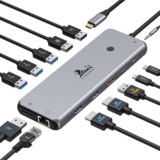 Laptop Docking Station 13-in-1 Review: Triple 4K Display From One USB-C Cable