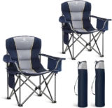 LET’S CAMP Folding Chair 2-Pack Review: Oversized Comfort That Handles 450 Pounds