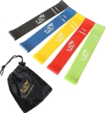 💪 Fit Simplify Resistance Bands Set of 5, Home Gym Starter Kit Under $10