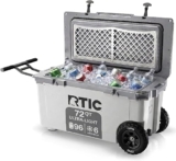 RTIC 72 Quart Ultra-Light Wheeled Cooler Review: Big Capacity Without the Back Pain