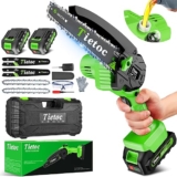 Tietoc Mini Chainsaw 6-Inch Review: Cordless Cutting Power That Fits in One Hand